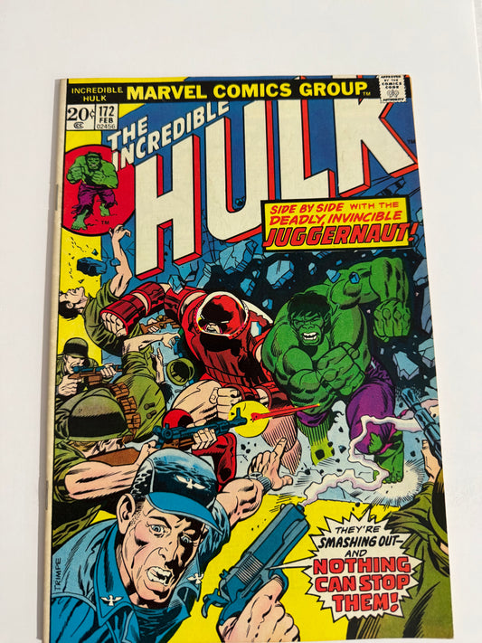 INCREDIBLE HULK #172 VF/NM