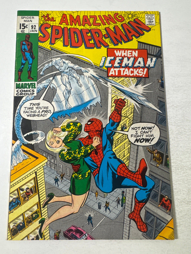 AMAZING SPIDER-MAN #92 VF-
