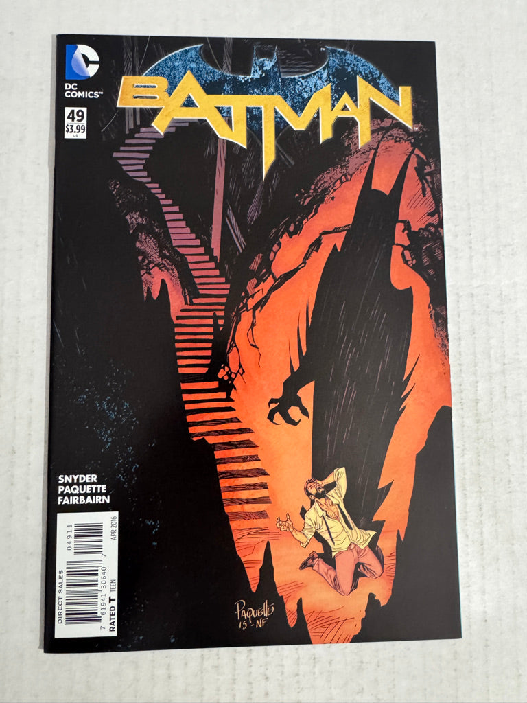 BATMAN #49 Vol 2 NM Yannick Paquette Cover