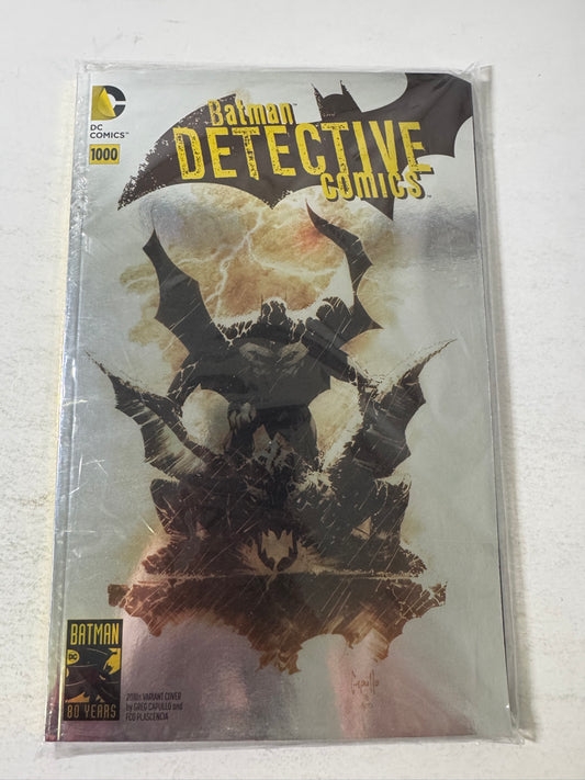 DETECTIVE COMICS #1000 NM Greg Capullo Gold Foil Variant Sealed