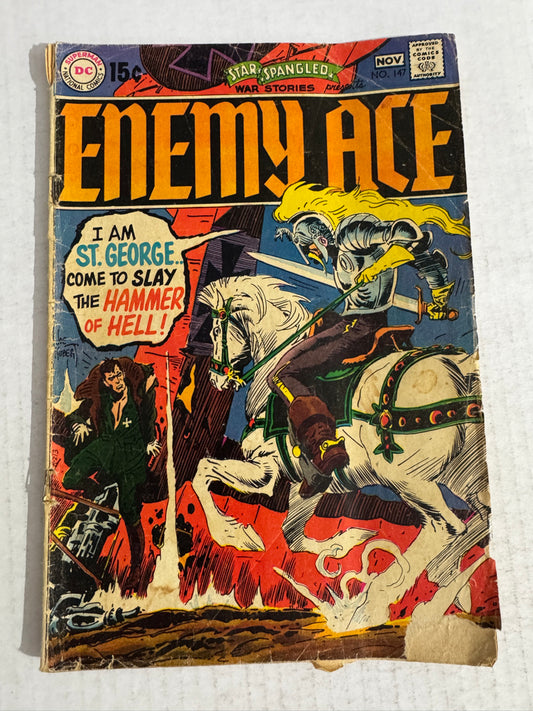 STAR SPANGLED WAR STORIES #147 GD-