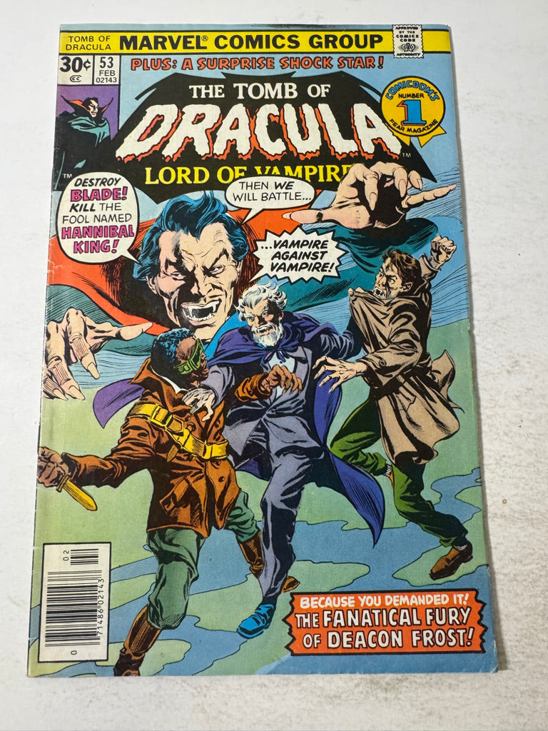 THE TOMB OF DRACULA #53 GD/VG