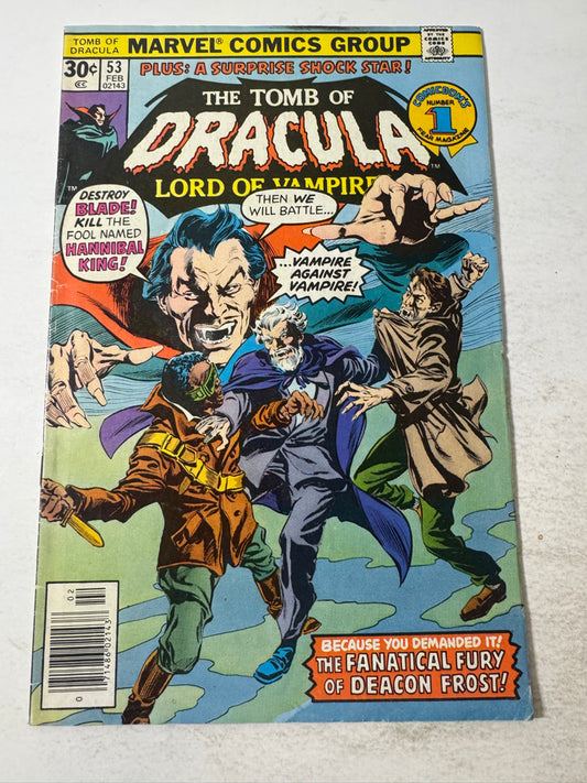 THE TOMB OF DRACULA #53 GD/VG