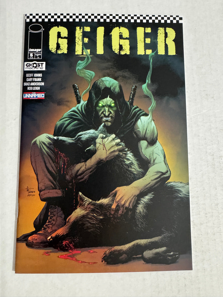 GEIGER #5 Vol 2 NM Gary Frank Cover