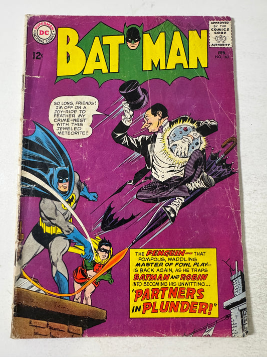 BATMAN #169 FR/GD