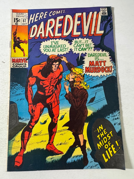DAREDEVIL #57 VG+