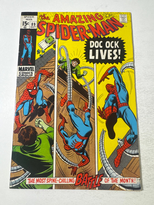 AMAZING SPIDER-MAN #89 FN