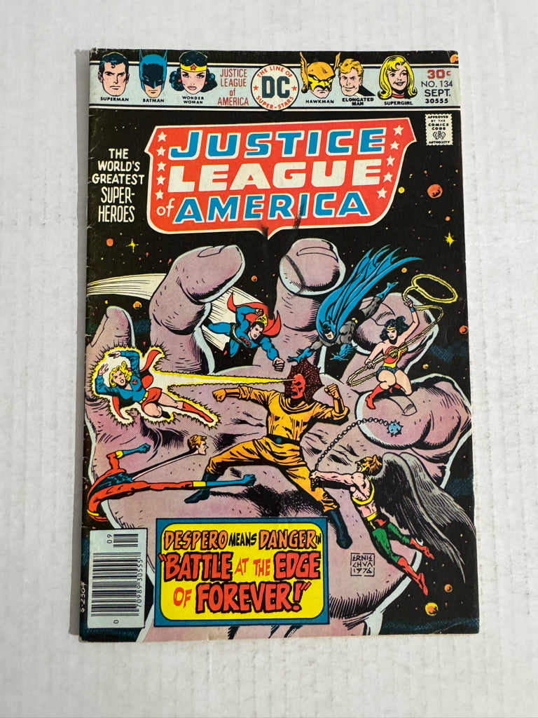 JUSTICE LEAGUE OF AMERICA #134 VG