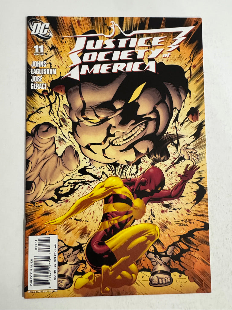 JUSTICE SOCIETY OF AMERICA #11 Vol 3 NM 1:10 Eaglesham Variant