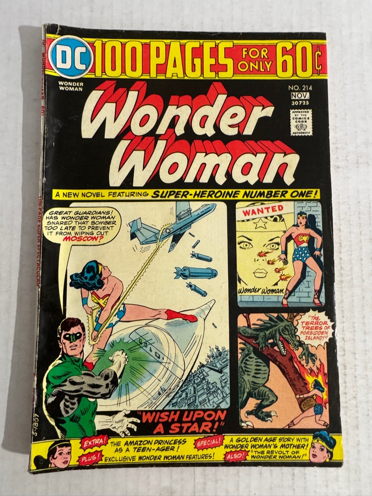 WONDER WOMAN #214 VG+