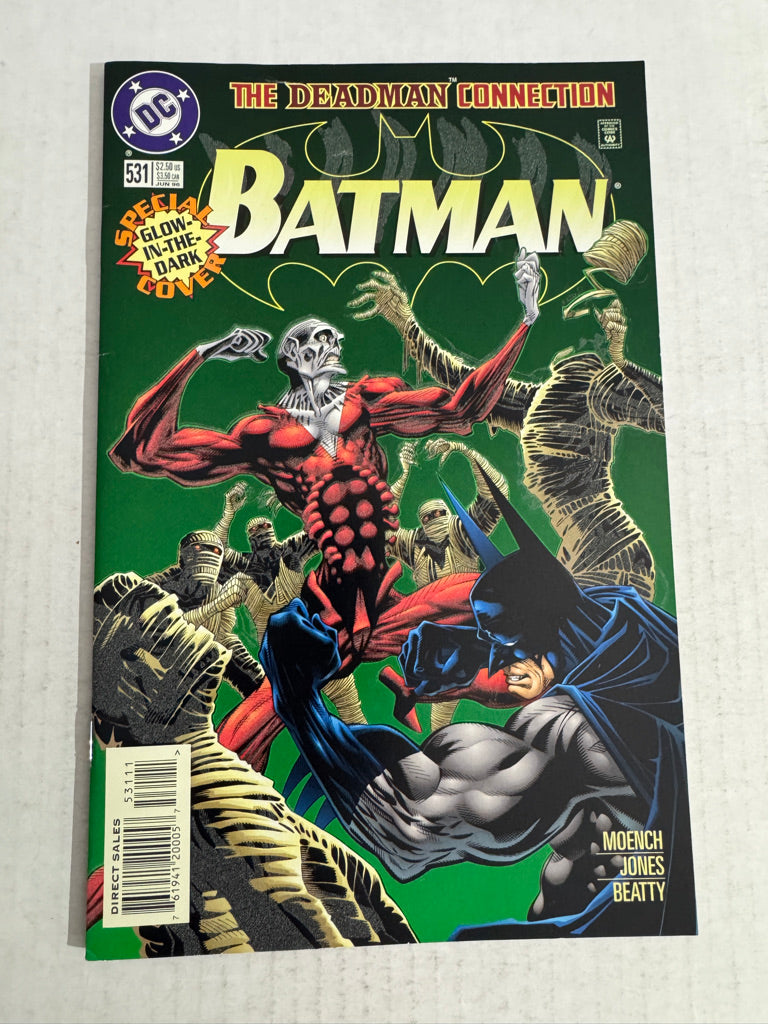 BATMAN #531 VF/NM Glow in The Dark Kelley Jones Cover