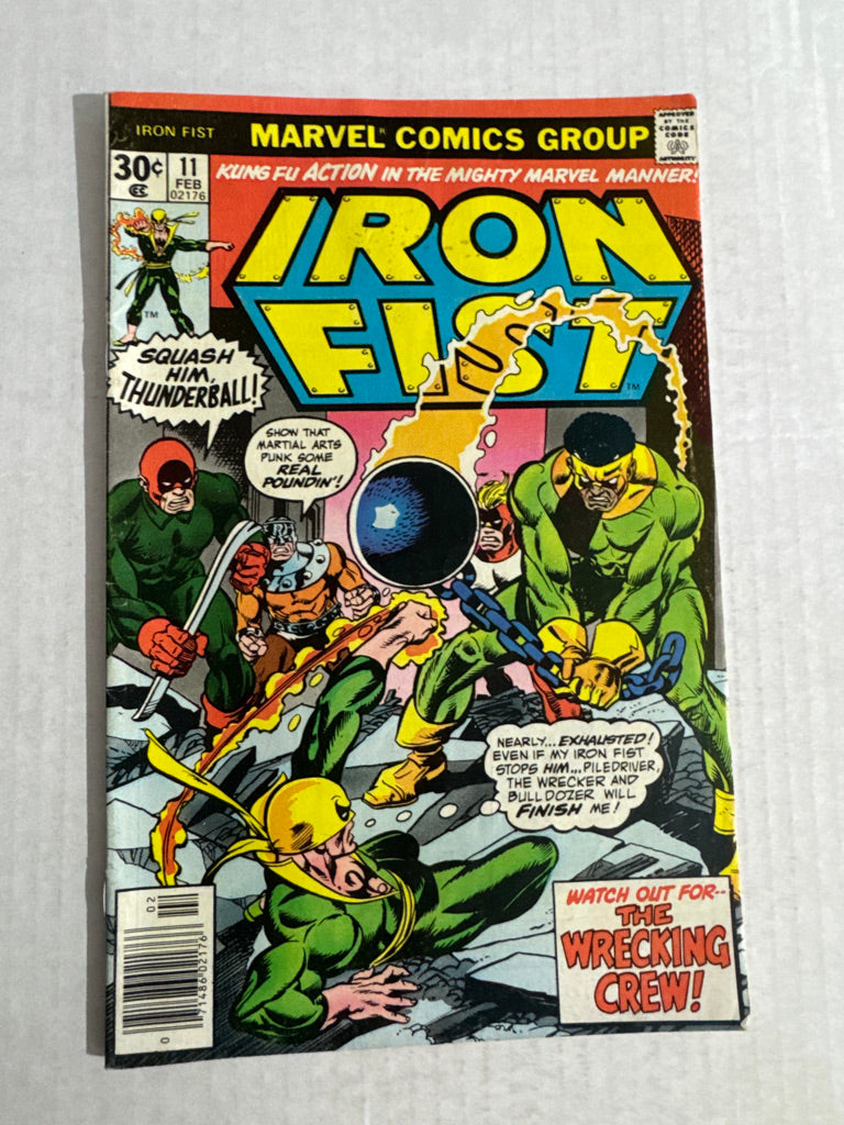 IRON FIST #11 VG John Byrne Cover