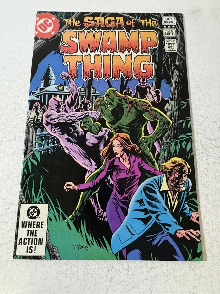 SAGA OF THE SWAMP THING #5 VF/NM