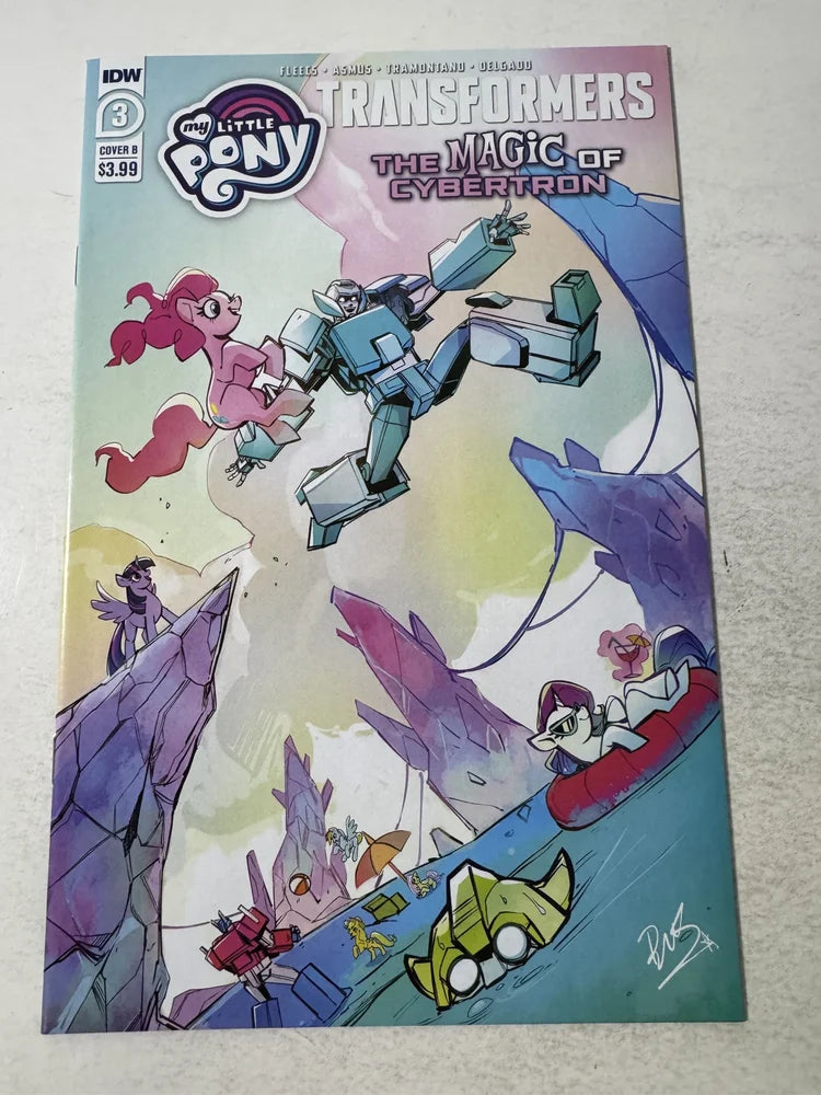 TRANSFORMERS MY LITTLE PONY The Magic of Cybertron #3 NM B Variant