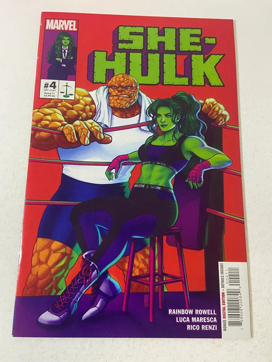 SHE-HULK #4 Vol 4 NM- Jen Bartel Cover