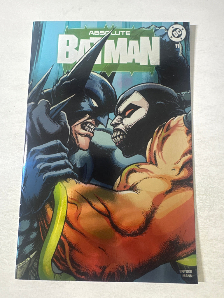 ABSOLUTE BATMAN #11 NM Chris Burnham Foil Variant LTD 1000