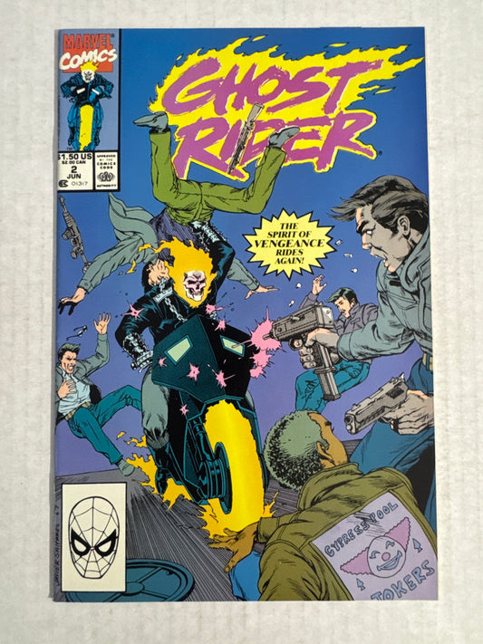 GHOST RIDER #2 Vol 2 VF/NM 1ST APPEARANCE