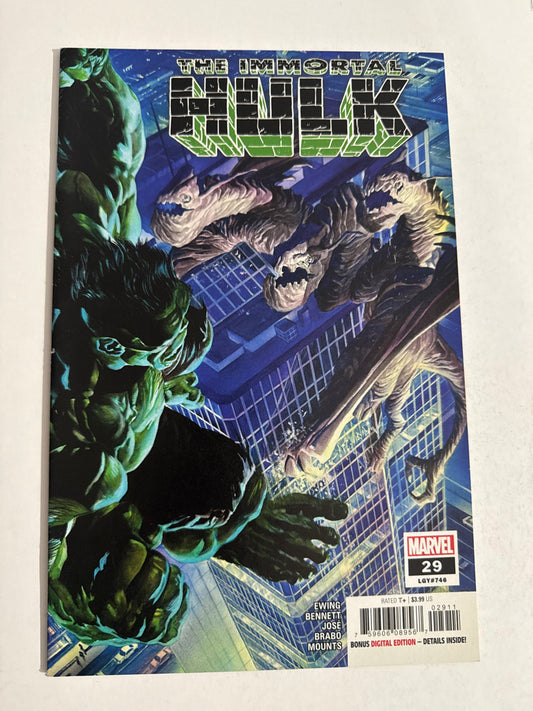 IMMORTAL HULK #29 NM Alex Ross Cover