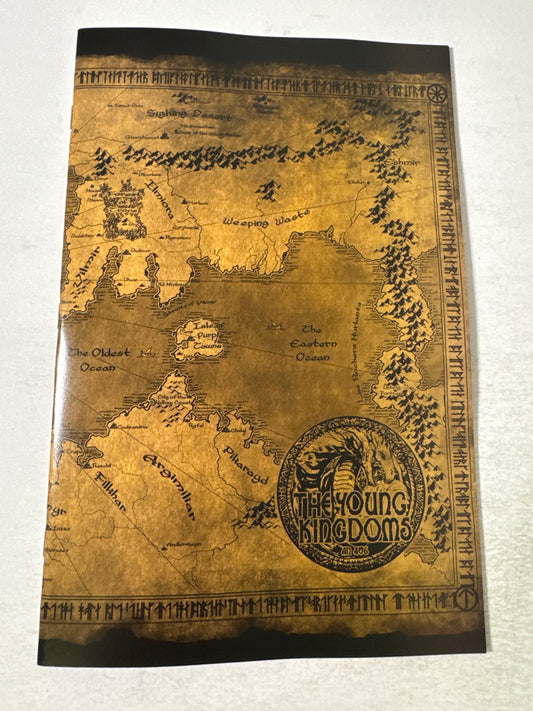 ELRIC The Sleeping Sorceress #1 NM Wrap World Map Variant