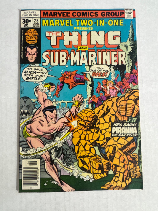 MARVEL TWO-IN-ONE #28