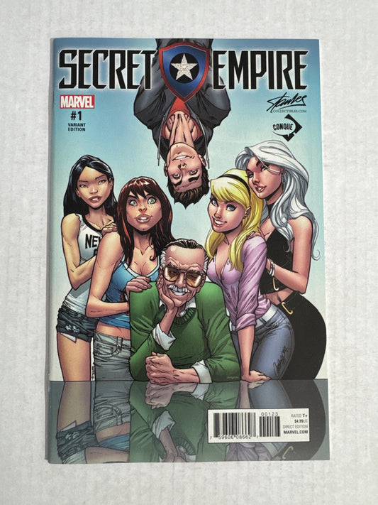 SECRET EMPIRE #1 NM J Scott Campbell Stan Lee Variant