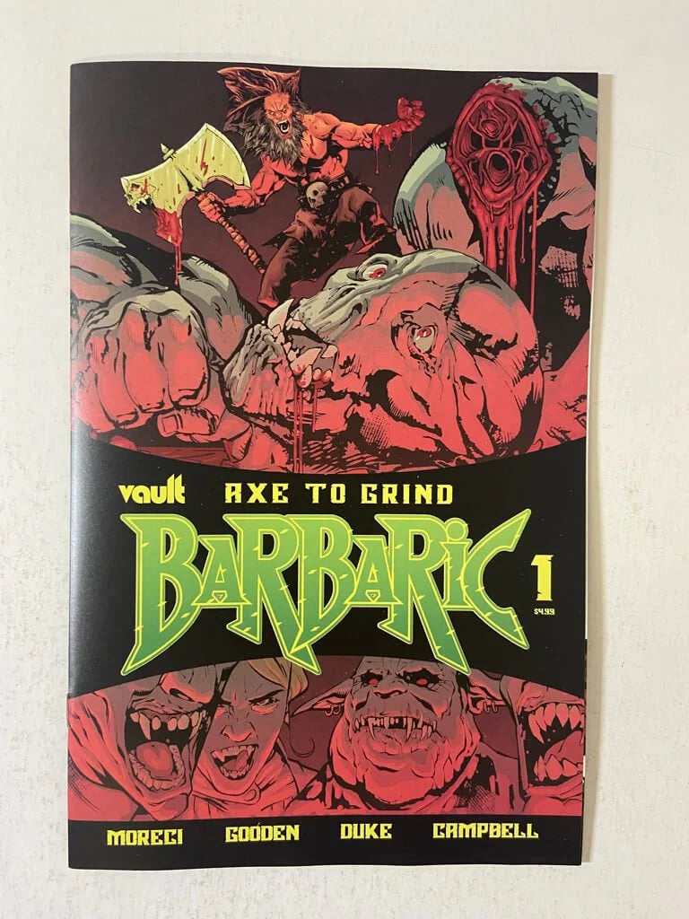 BARBARIC Axe To Grind #1 NM