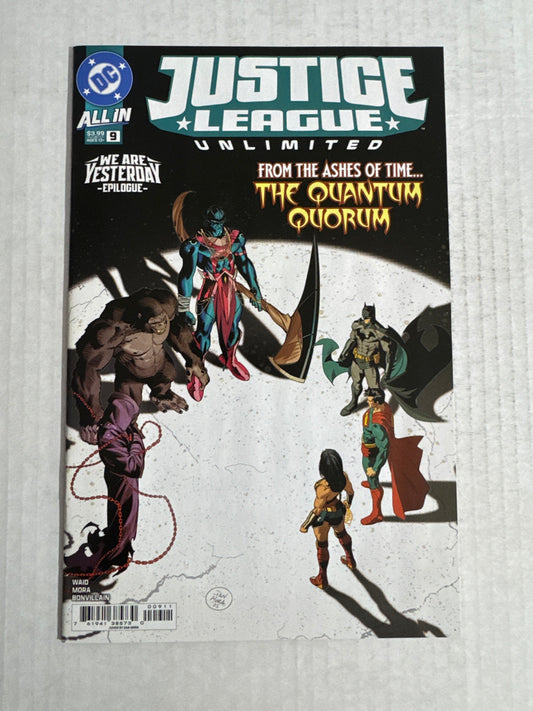 JUSTICE LEAGUE UNLIMITED #9 NM Dan Mora Cover