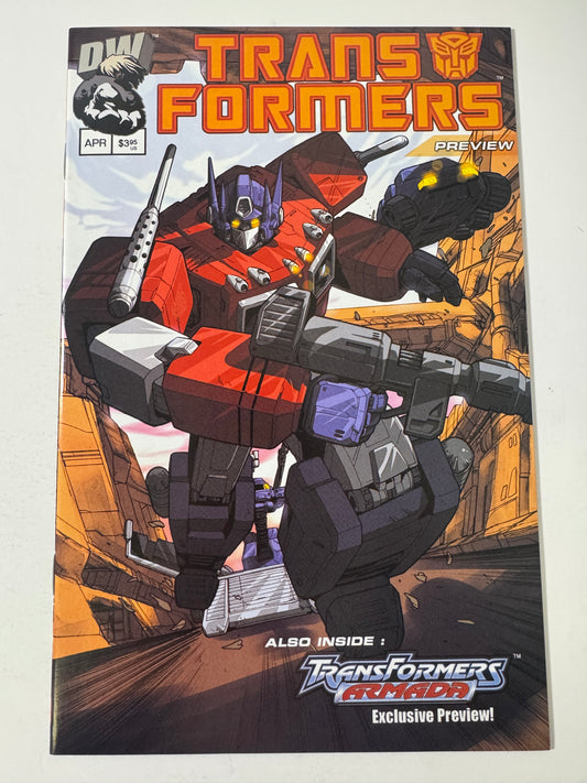 TRANSFORMERS Preview NM Pat Lee Cover