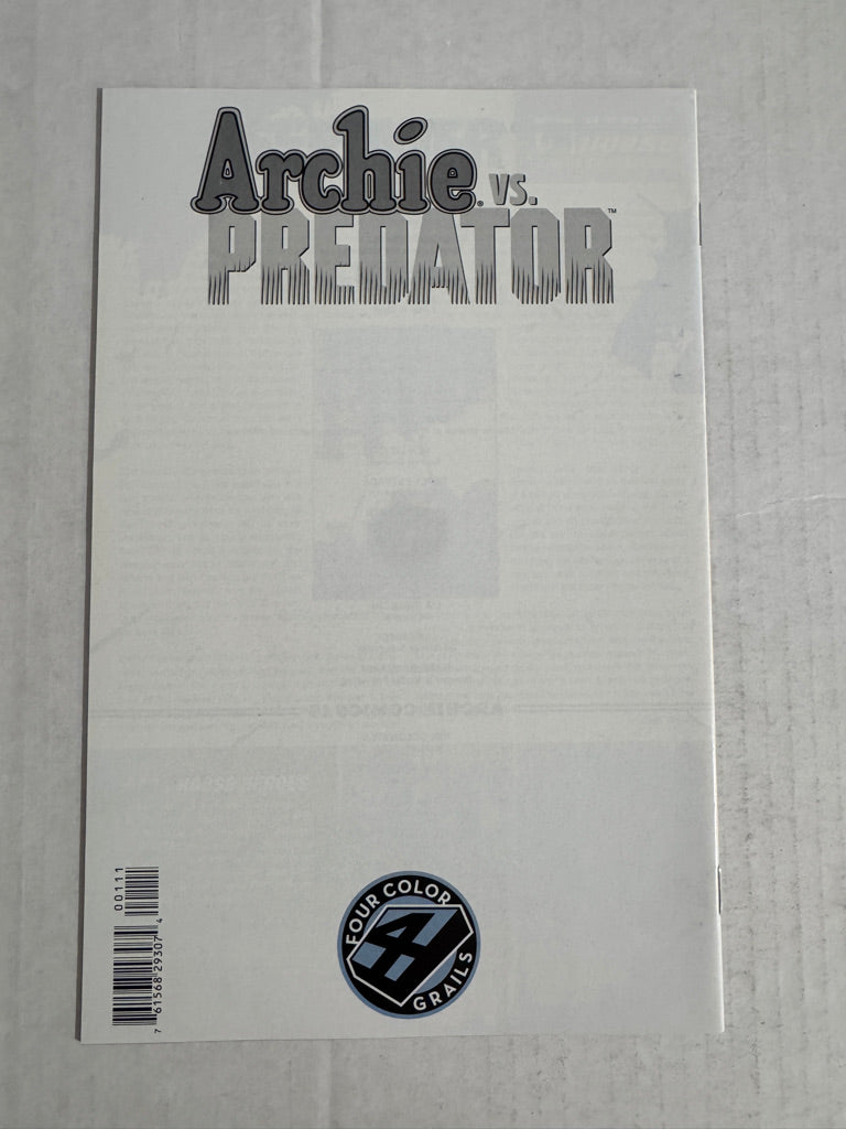 ARCHIE VS PREDATOR #1 NM- Dennis Calero Store Exclusive Variant SIGNED + Sketch by Fernando Ruiz (Copy)