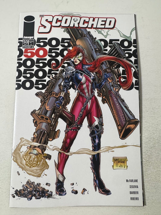 THE SCORCHED #50 NM Todd McFarlane Cover