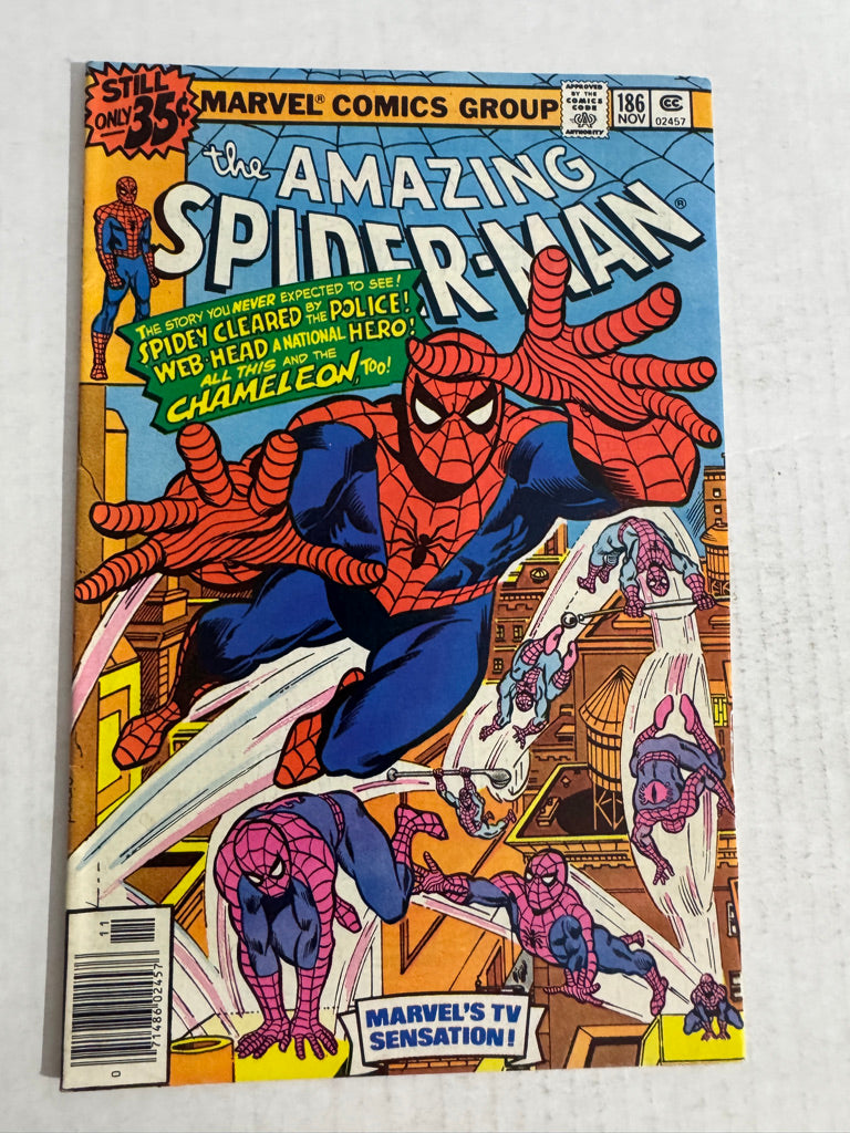 AMAZING SPIDER-MAN #186 VF