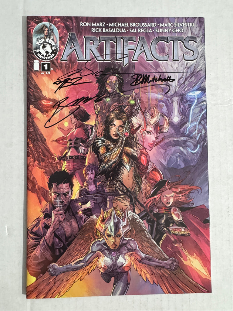 ARTIFACTS #1 NM- SIGNED 4x