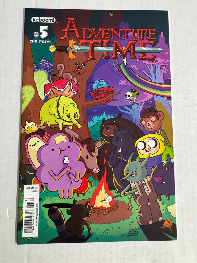 ADVENTURE TIME #5 NM 2nd Print Variant