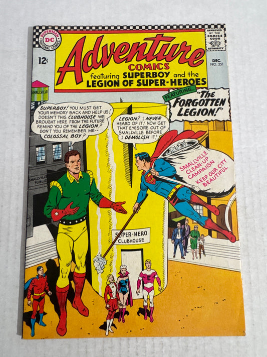 ADVENTURE COMICS #351 FN/VF 1ST APPEARANCE