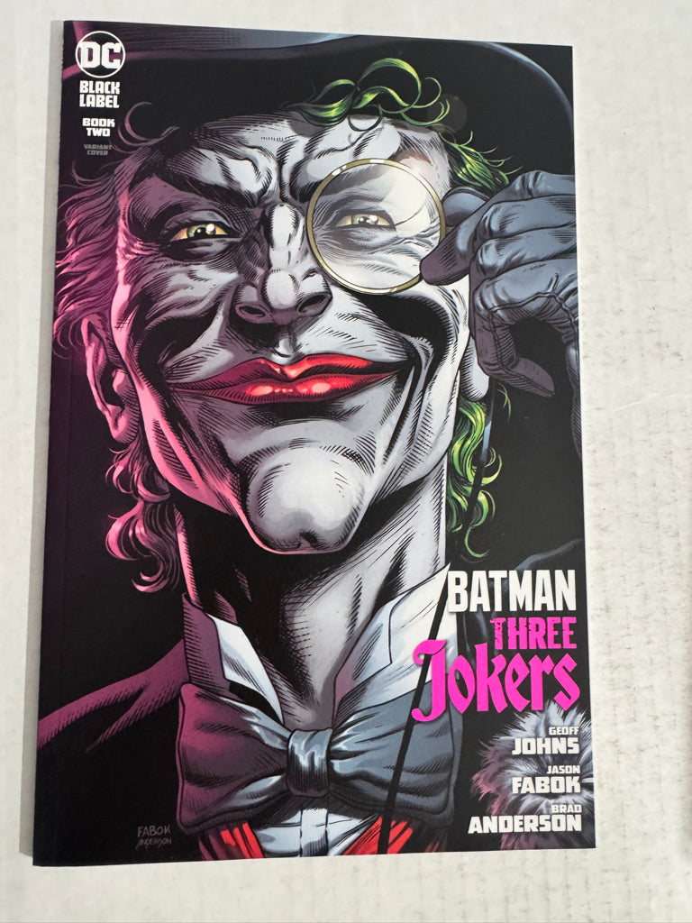 BATMAN THREE JOKERS #2 NM Jason Fabok F Variant