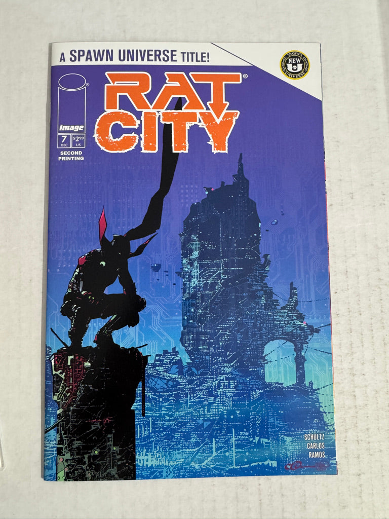 Spawn Universe RAT CITY #7 NM 2nd Print Variant