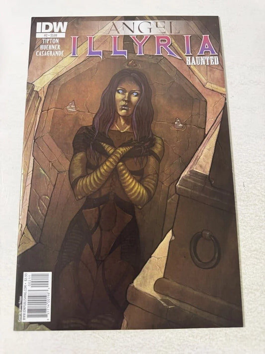 ANGEL ILLYRIA Haunted #2 VF+ Jenny Frison Cover