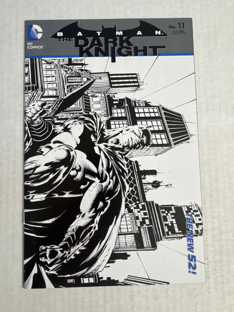 BATMAN THE DARK KNIGHT #11 Vol 2 nm 1:25 David Finch B/W Variant
