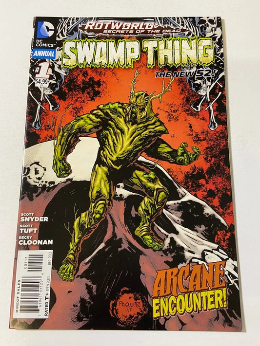 SWAMP THING ANNUAL #1 2012 NM