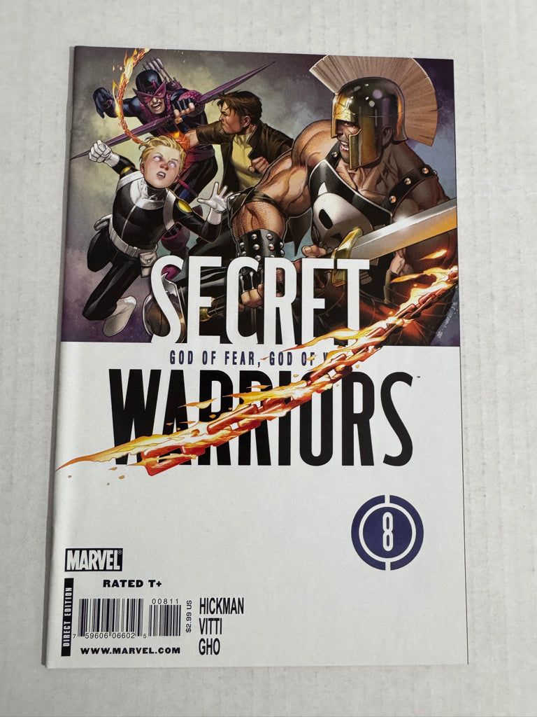 SECRET WARRIORS #8 NM Jim Cheung Cover