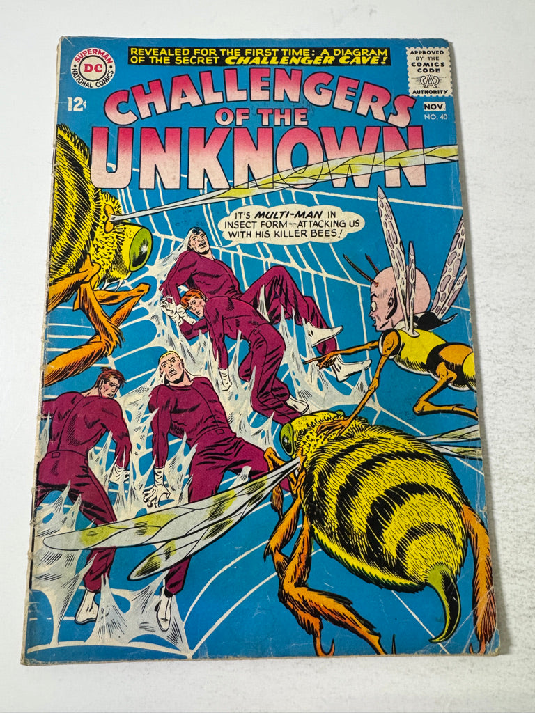 CHALLENGERS OF THE UNKNOWN #40 VG-