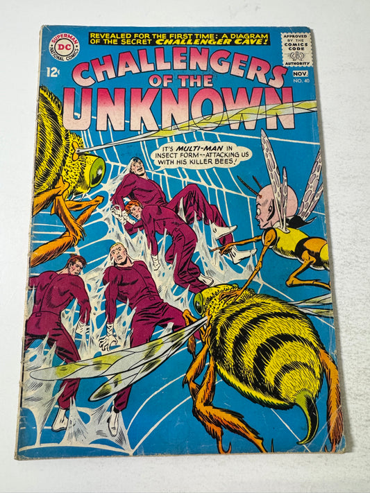 CHALLENGERS OF THE UNKNOWN #40 VG-