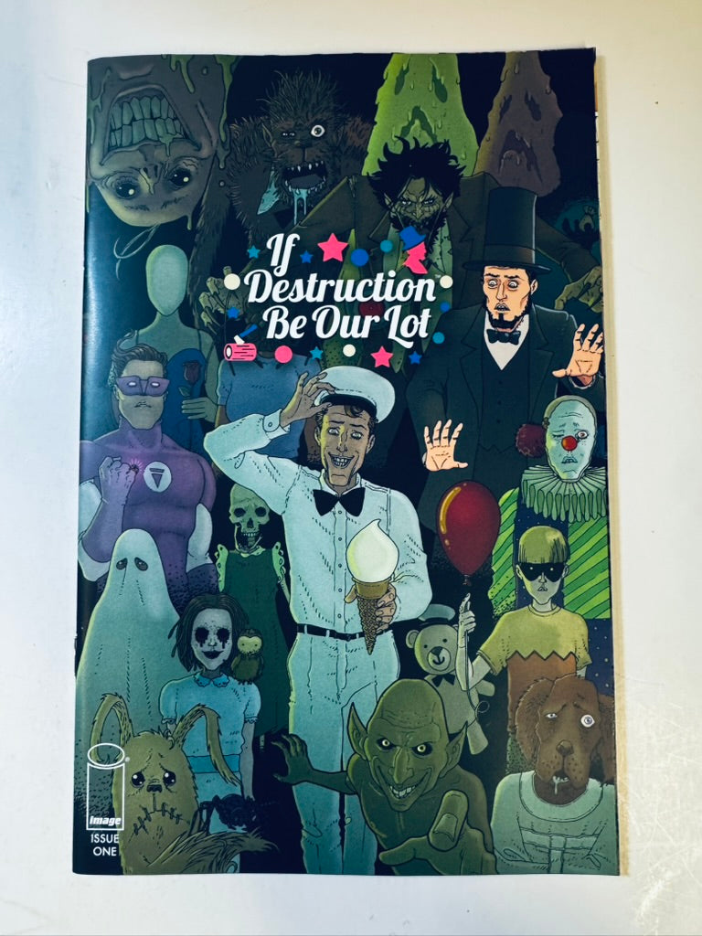 IF DESTRUCTION BE OUR LOT #1 NM  1:10 Martín Morazzo Where's Abe? Variant