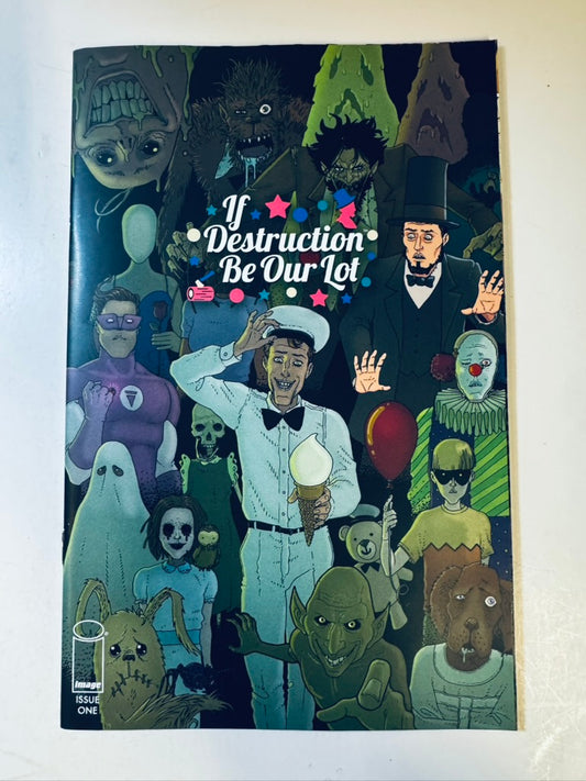 IF DESTRUCTION BE OUR LOT #1 NM  1:10 Martín Morazzo Where's Abe? Variant