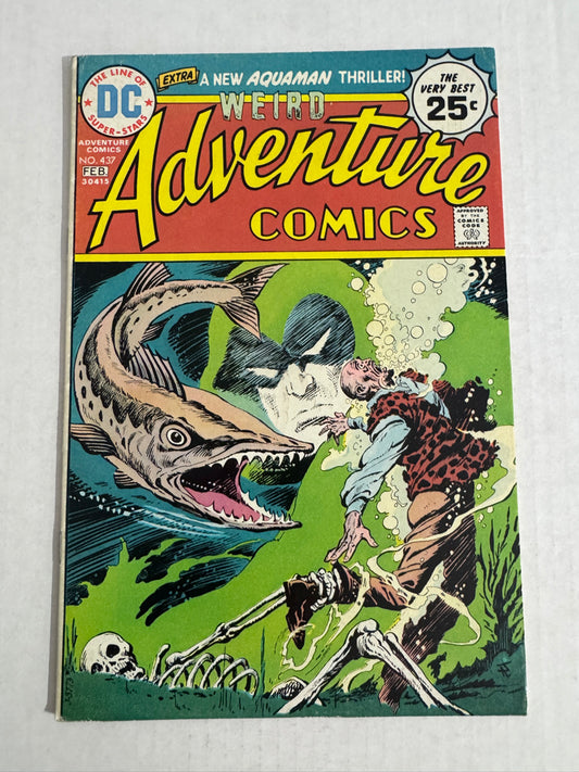 ADVENTURE COMICS #437 FN/VF