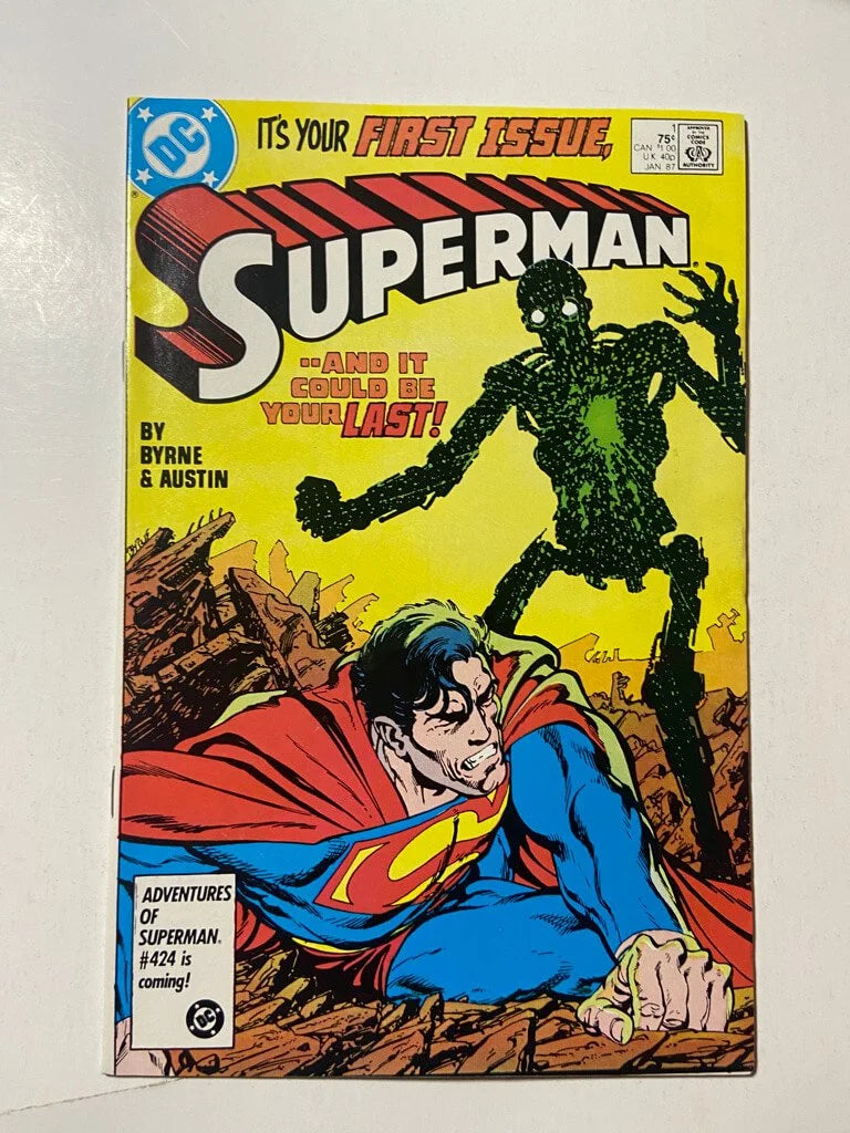SUPERMAN #1 Vol 2 John Byrne Cover