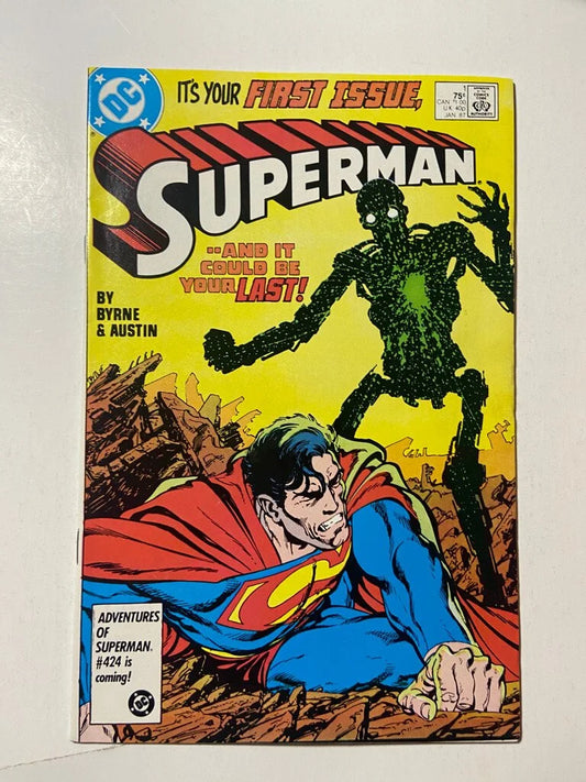 SUPERMAN #1 Vol 2 John Byrne Cover