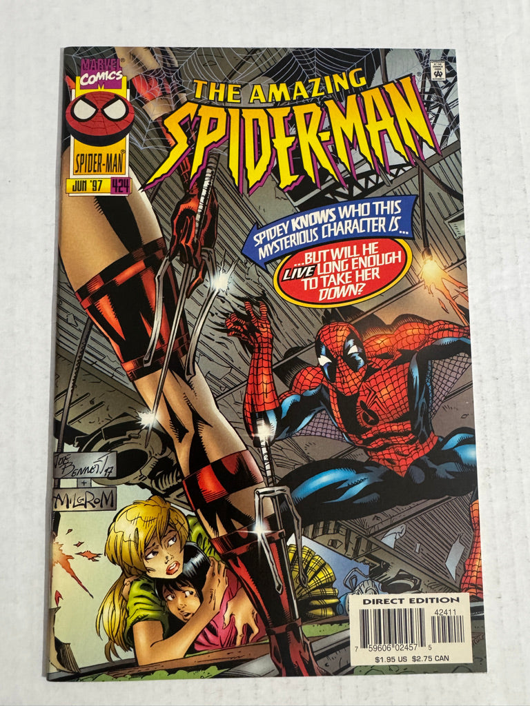 AMAZING SPIDER-MAN #424 NM