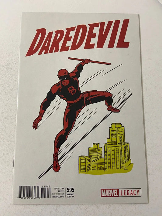 DAREDEVIL #595 NM 1:50 Jack Kirby Variant