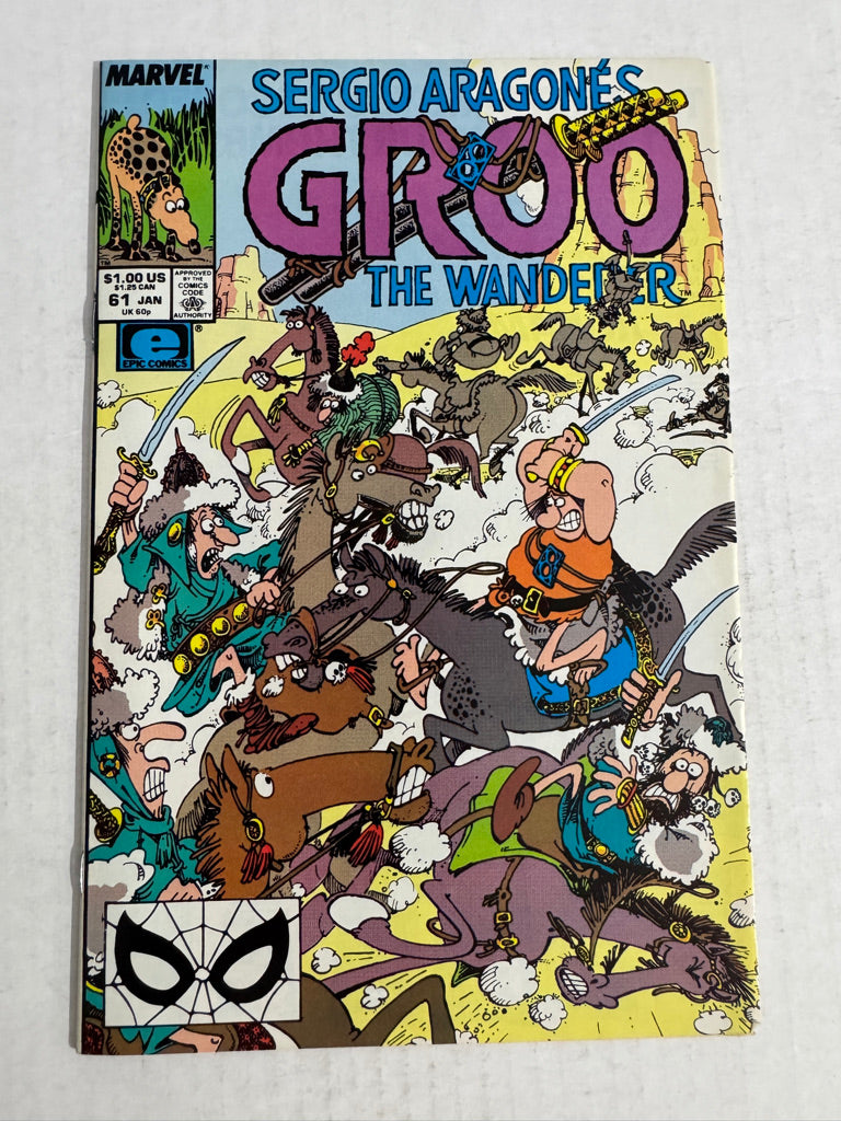 GROO THE WANDERER #61 NM Sergio Aragones Cover